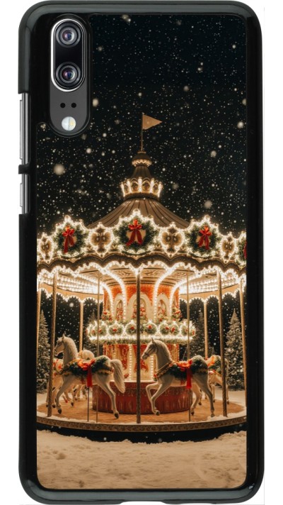 Coque Huawei P20 - Christmas 25 Carousel