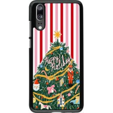 Coque Huawei P20 - Christmas 25 Happy Holiday