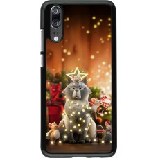 Coque Huawei P20 - Christmas 25 Xmas Cat