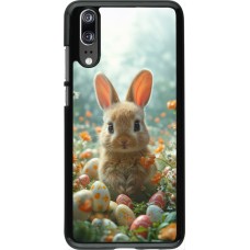 Coque Huawei P20 - Easter 2026 Rabbit in the garden