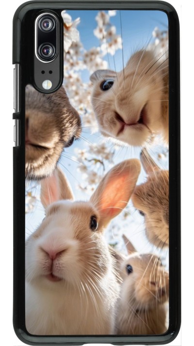 Coque Huawei P20 - Easter 2026 Rabbits
