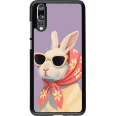 Coque Huawei P20 - Easter 2026 Rabbit with scarf