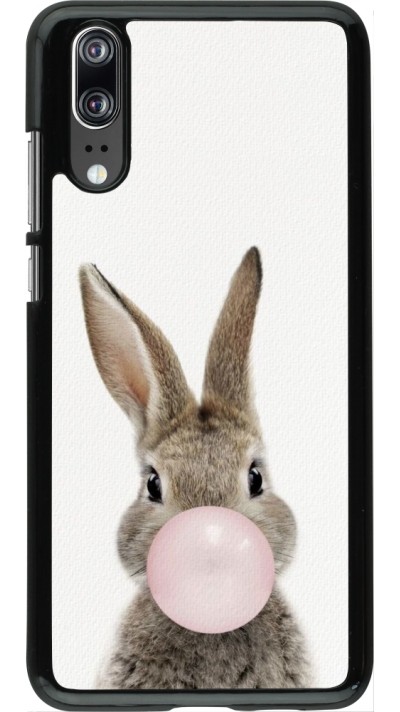 Coque Huawei P20 - Easter 2023 bubble gum bunny