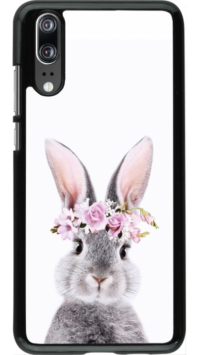 Coque Huawei P20 - Easter 2023 flower bunny