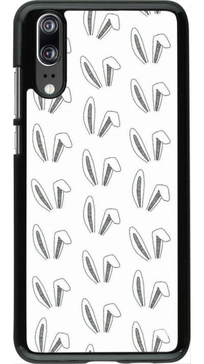 Coque Huawei P20 - Easter 2024 full bunny ears