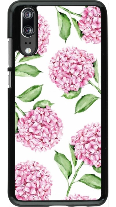 Coque Huawei P20 - Easter 2024 pink flowers