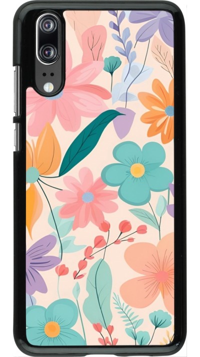 Coque Huawei P20 - Easter 2024 spring flowers