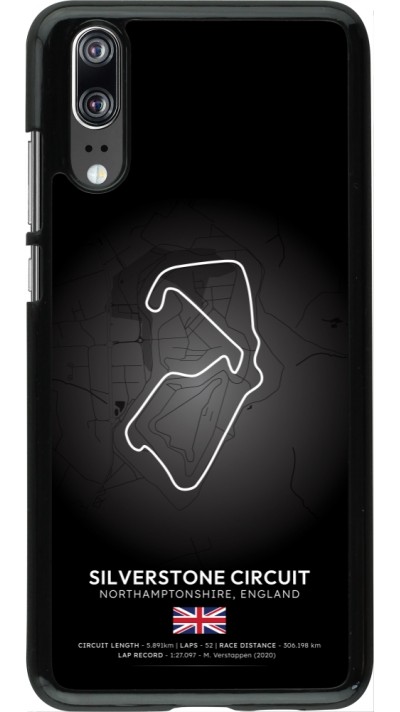 Huawei P20 Case Hülle - F1 Track 2025 Great Britan