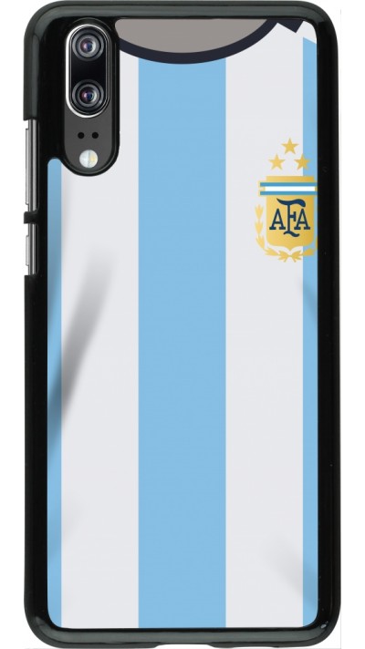 Coque Huawei P20 - Maillot de football Argentine 2022 personnalisable