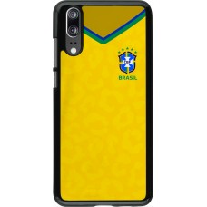 Huawei P20 Case Hülle - Brasilien 2022 personalisierbares Fußballtrikot