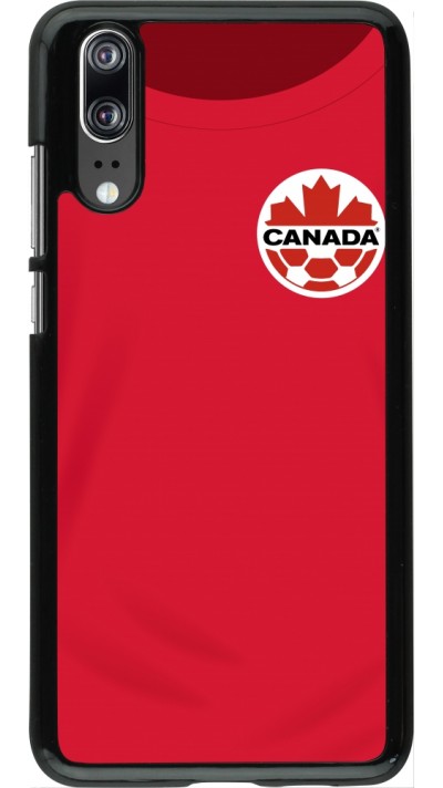 Coque Huawei P20 - Maillot de football Canada 2022 personnalisable