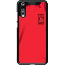 Huawei P20 Case Hülle - Südkorea 2022 personalisierbares Fussballtrikot