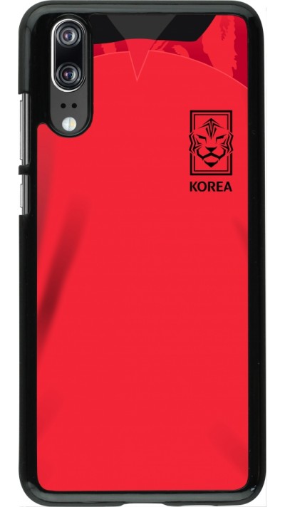 Coque Huawei P20 - Maillot de football Corée du Sud 2022 personnalisable