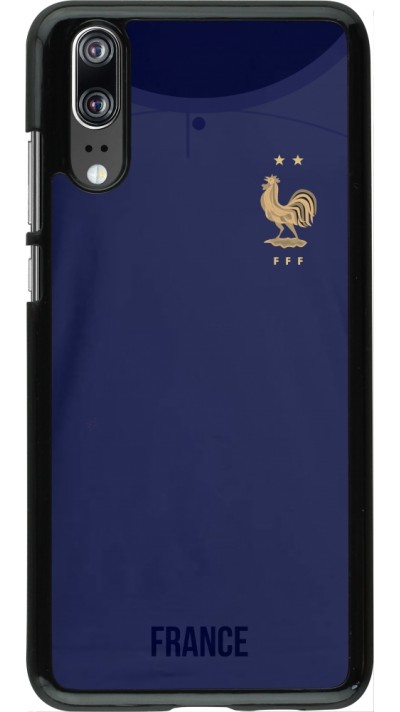 Huawei P20 Case Hülle - Frankreich 2022 personalisierbares Fussballtrikot
