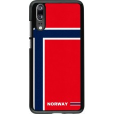 Coque Huawei P20 - Maillot de football Norvège 2026 personnalisable