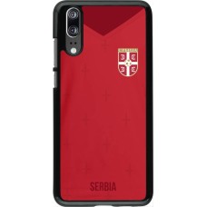 Huawei P20 Case Hülle - Serbien 2022 personalisierbares Fussballtrikot