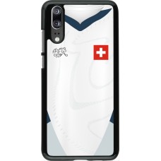Huawei P20 Case Hülle - Schweiz Away personalisierbares Fussballtrikot