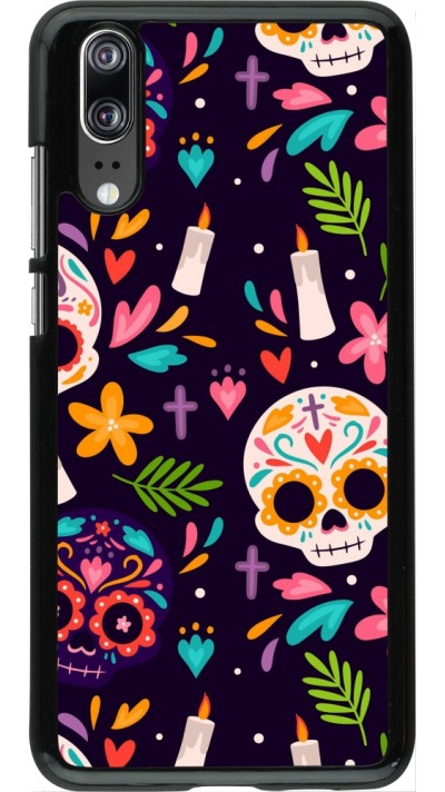Coque Huawei P20 - Halloween 2023 mexican style