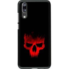 Coque Huawei P20 - Halloween 2023 scary skull