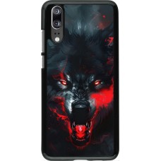 Huawei P20 Case Hülle - Halloween 2024 mad werewolf
