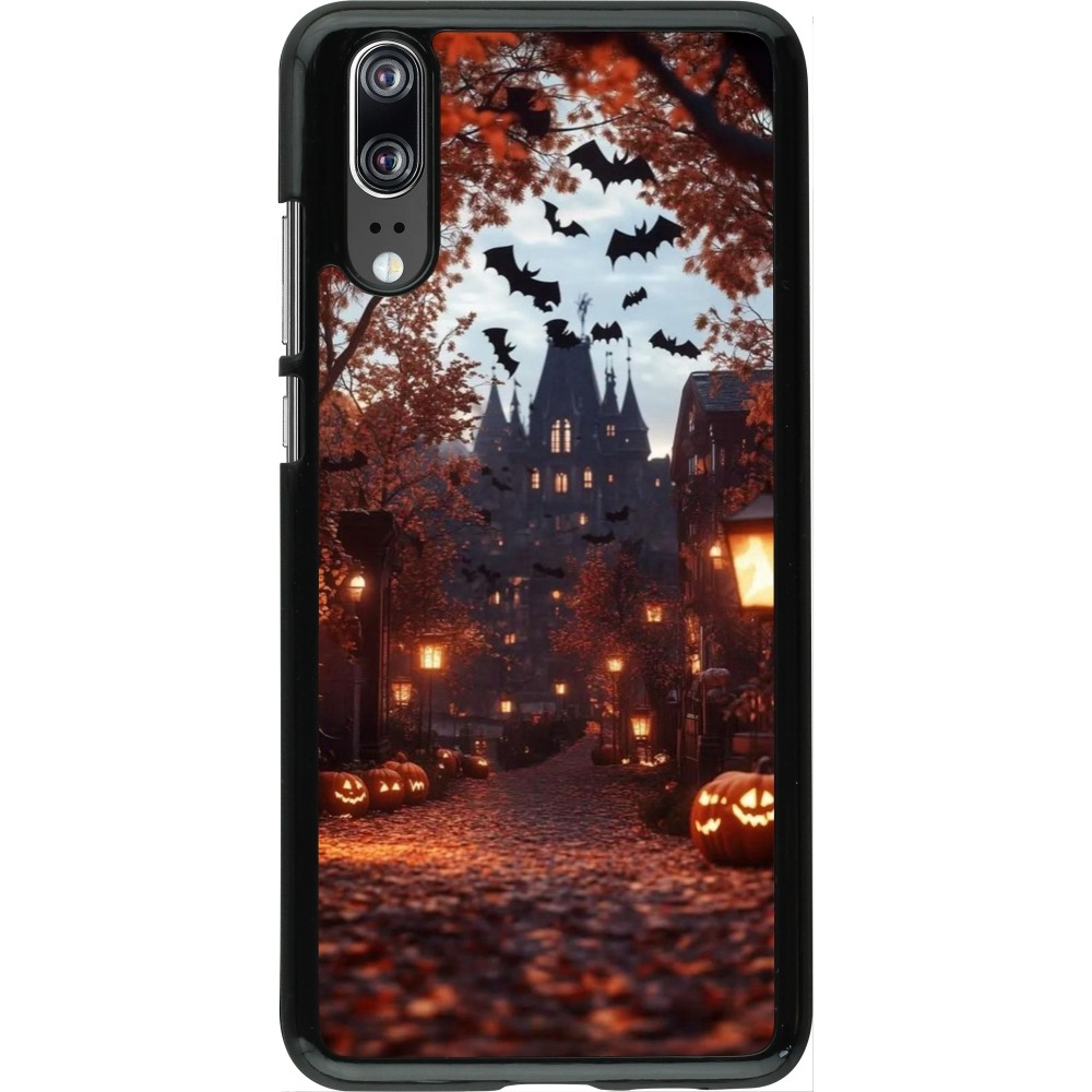 Coque Huawei P20 - Halloween 2025 Haunted house