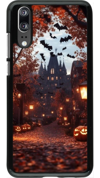 Coque Huawei P20 - Halloween 2025 Haunted house