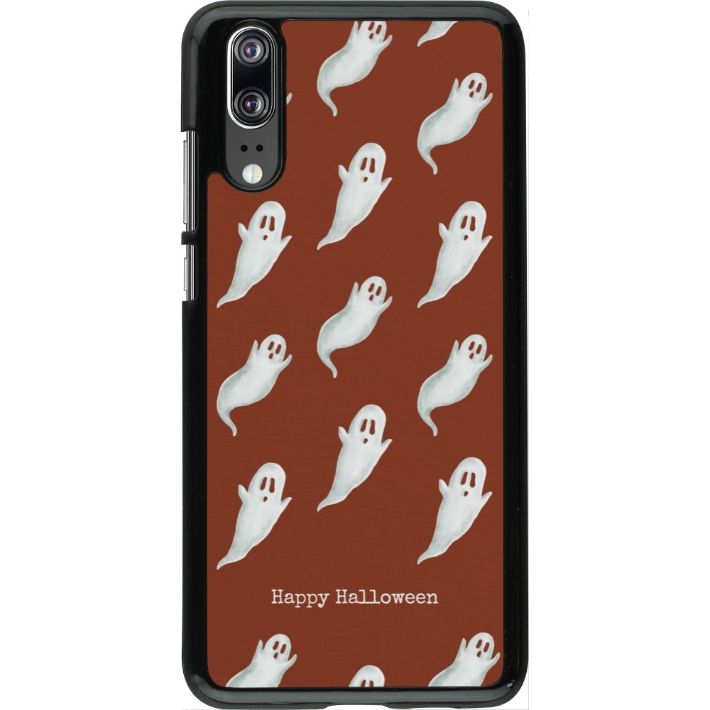 Coque Huawei P20 - Halloween 2025 Pattern of ghosts