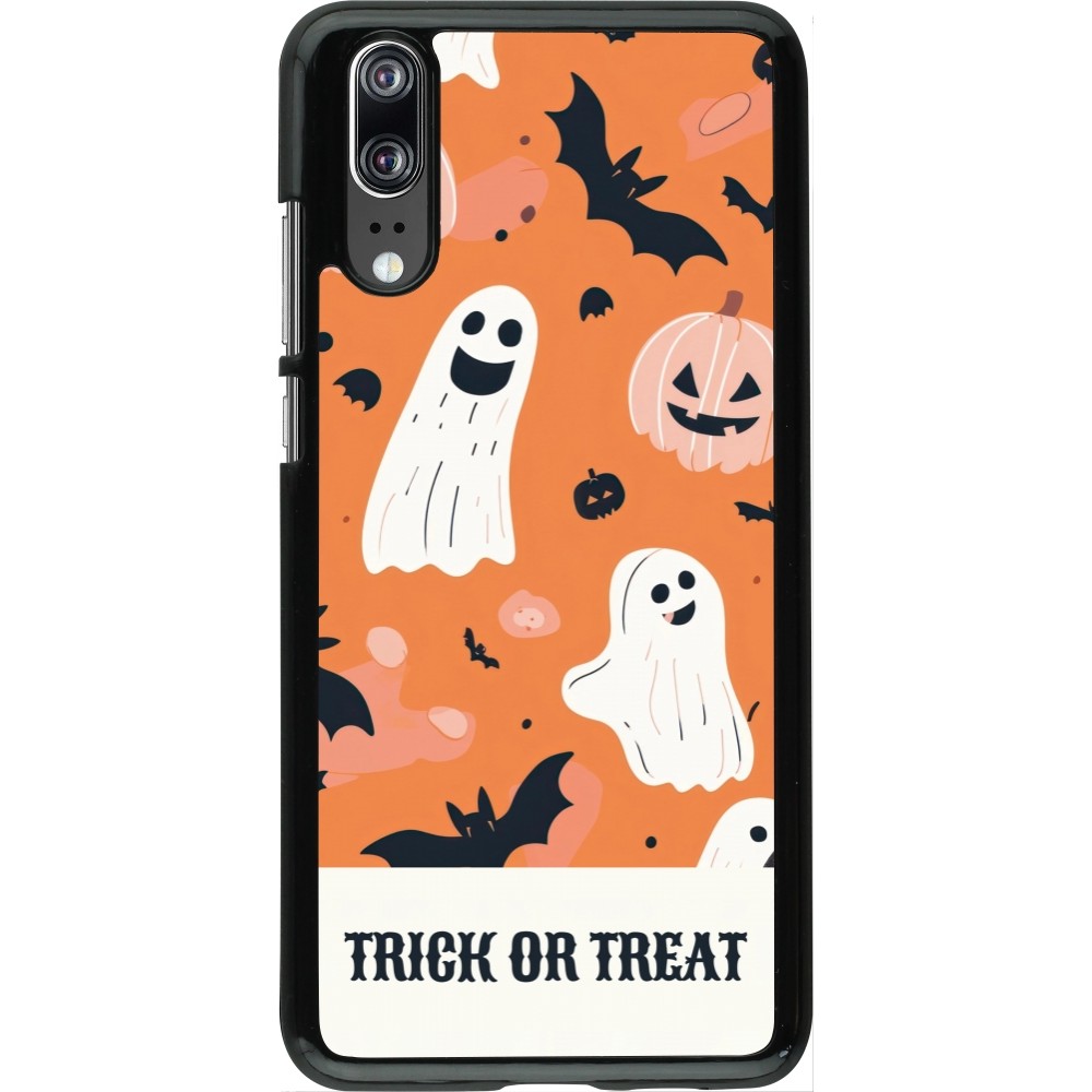 Coque Huawei P20 - Halloween 2025 Trick treat