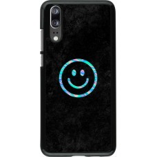 Huawei P20 Case Hülle - Happy smiley irisirt