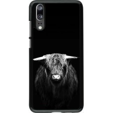 Huawei P20 Case Hülle - Highland calf black