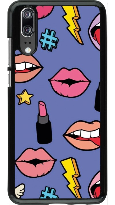Coque Huawei P20 - Lips and lipgloss