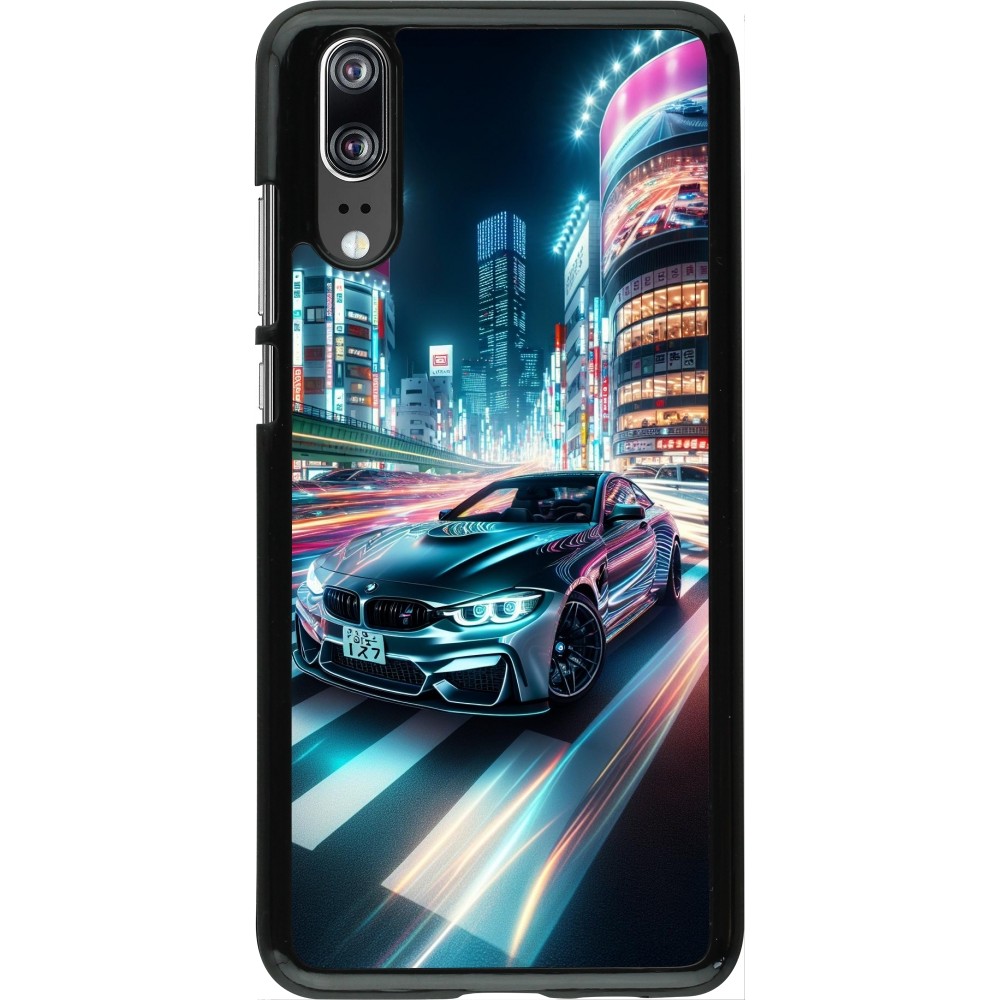 Huawei P20 Case Hülle - BMW M4 Tokio Nacht