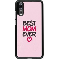 Huawei P20 Case Hülle - Mom 2023 best Mom ever pink