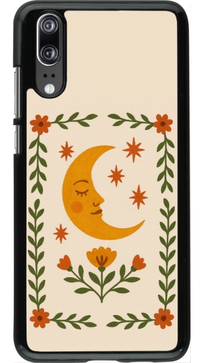 Huawei P20 Case Hülle - Half moon stamp 2026