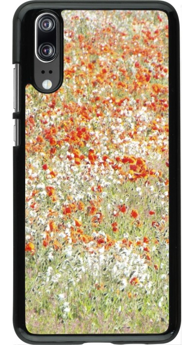 Coque Huawei P20 - Petites fleurs peinture