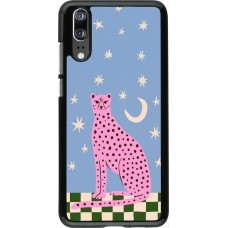 Coque Huawei P20 - Pink leopard with stars 2026