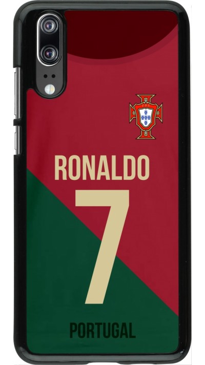 Coque Huawei P20 - Football shirt Ronaldo Portugal