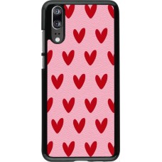 Coque Huawei P20 - Saint Valentines Day 26 Pattern heart