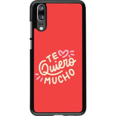 Huawei P20 Case Hülle - Saint Valentines Day 26 Te quiero mucho