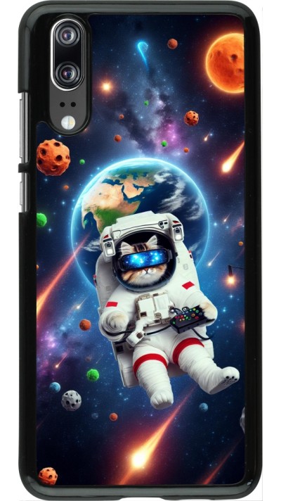Coque Huawei P20 - VR SpaceCat Odyssey