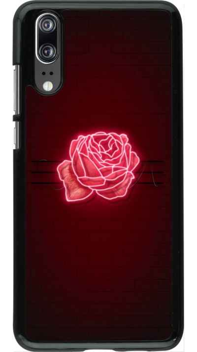 Huawei P20 Case Hülle - Spring 23 neon rose