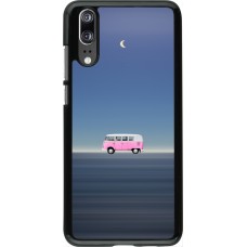 Huawei P20 Case Hülle - Spring 23 pink bus