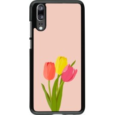 Coque Huawei P20 - Spring 23 tulip trio