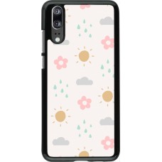 Huawei P20 Case Hülle - Spring 23 weather