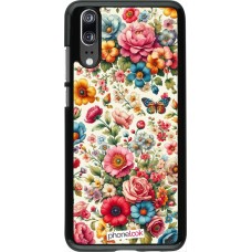 Huawei P20 Case Hülle - Spring 25 fruehling bluetend