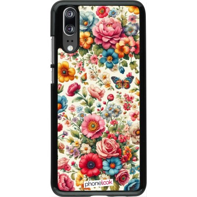 Huawei P20 Case Hülle - Spring 25 fruehling bluetend