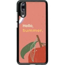 Huawei P20 Case Hülle - Summer 2025 Hello summer