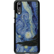 Coque Huawei P20 - Tableau art - La Nuit étoilée - Van Gogh