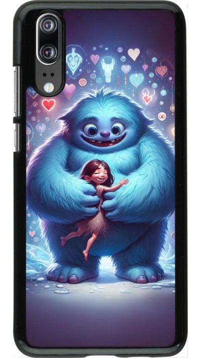 Coque Huawei P20 - Valentine 2024 Fluffy Love