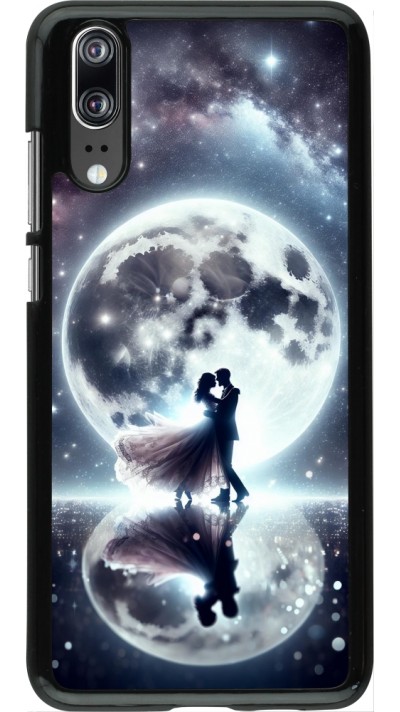 Coque Huawei P20 - Valentine 2024 Love under the moon